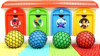 Satisfying Garage ASMR | Making 6 Brswl Stres 4 Balls Magik Doors Full Color Ways Beads Mixing ASMR