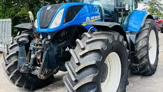 New Holland T7.230, 2016r, 7800 mtg,pneumatyka, miękka oś i kabina, nowe opony, na sprzedaż/for sale