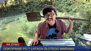 🔴 Odkopanie po 7 latach złotego Mariana - Cyber Info #100  NA ŻYWO🔴