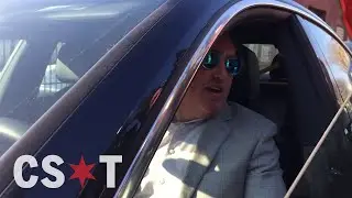 Atty. Steven Greenberg outside R. Kelly's Near West Side studio.