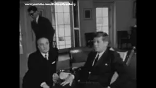 January 16, 1963 - President John F. Kennedy Meets with Prime Minister Amintore Fanfani of Italy