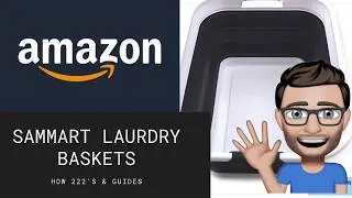 Sammart collapsible Laundry Basket, amazon review, how 222&rsquo;s & guides