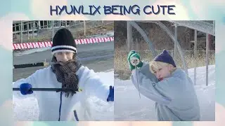 hyunlix being cute #hyunjin #felix