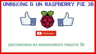 unboxing raspberry pie 3 b / распаковка из малинового пирога 3b