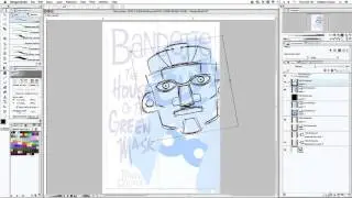 Cover Layout for Bandette 13 Video