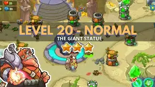 King of Defense: Level 20 NORMAL / THE GIANT STATUE / GAMEPLAY GUIDE