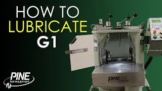 How to lubricate the PINE G1 Gyratory Compactor