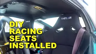 I Installed Racing Seats in the Datsun 280ZX with DIY Seat Brackets
