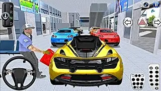 New High Speed Racing Car In Ocean Park 3D Driving Class Simulator #Ali Gamer#