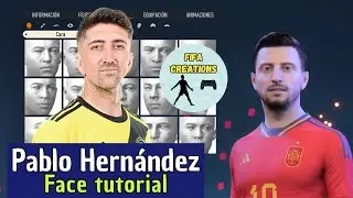 C&oacute;mo crear a PABLO HERN&Aacute;NDEZ Kings League en FIFA 23 - FIFA FACE TUTORIAL (Clubes pro, Modo manager)