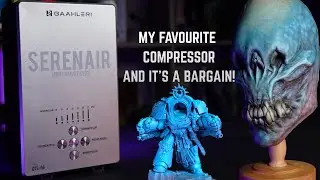 🚀 Обзор мини-компрессора Gaahleri ​​Serenair | Аэрография для миниатюр, Warhammer, D&D, косплей