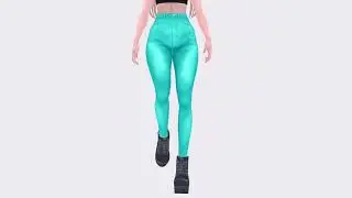 VRoid Studio Outfit &ndash; Stylish Skinny Jeans Pants Set