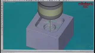 Roeders Unmanned, automatic jig grinding / R&ouml;ders Mannloses, automatisches Koordinatenschleifen