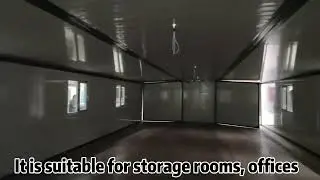 Fire-Resistant Heavy-Duty Steel Container House CE 2026 Hot New Style High-Quality container house