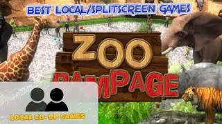 Zoo Rampage - Local Coop Gameplay