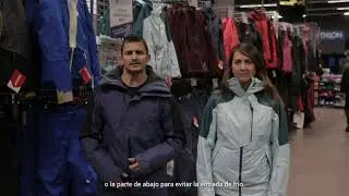 Chaqueta FR100 freeride para esqu&iacute; y snowboard