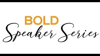 BOLD Speaker Series - March 2021 | The Art of Rapid Response