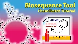 Учебник 5 по ChemSketch &mdash; Инструмент Biosequence &mdash; Рисование структур пептидов и аминокислот