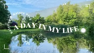 A Day of Knitting and Nature | DITL Vlog June '23 | KnitandGrace Podcast