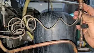 Troca de compressor 2 hp para 3 hp 