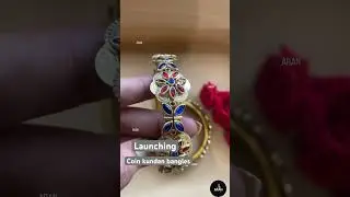 Coin bangles / silk thread bangles / Kundan bangles / return gifts
