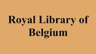 Royal Library of Belgium