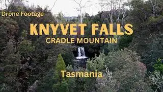 Knyvet falls | Cradle Mountain, Tasmania | 4k AerialCinematic video