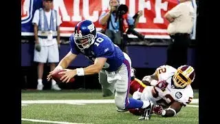 All 6 of Eli Manning&rsquo;s Career Rushing Touchdowns (2004-2017)