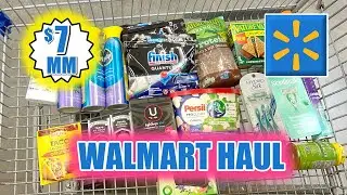 $7 MM | No Paper Coupons Used | Walmart Haul | Shop with Sarah | 2/24