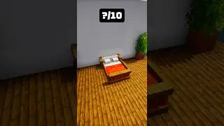 Minecraft Bed Design 🛏️