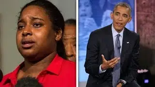 Eric Garner&rsquo;s Daughter Felt &ldquo;Railroaded&rdquo; During Obama Town Hall
