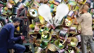 Incredible LED Bulb Holder Manufacturing Process | Mass Production in Factory