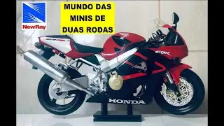 MINIATURA MOTO HONDA CBR 929 RR (MINIATURA EM ESCALA 1:6 - NEW RAY)