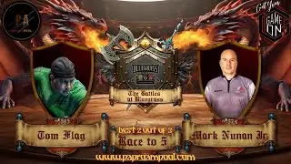 PA Pro-Am Pool presents the Battles at Bluegrass - Episode IX - Tom Flag (585) Vs. Mark Nunan (573)