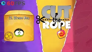 Cut the Rope: Level 13-1 To 13-25 , 3 Stars With HINTS , iOS/Android Walkthrough
