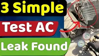 AC Cooling Problem: Correct way to do AC Leak Test | Technician Secret Tips