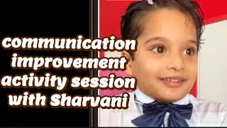 Communication/vocabulary/language improvement conversations activity/preschool kids senior kg
