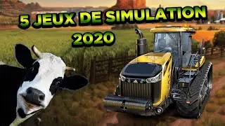 5 JEUX DE SIMULATION 2020 (PC, Xbox One, PS4, Switch)