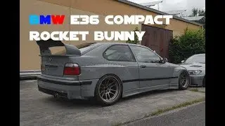 BMW e36 Compact Rocket Bunny