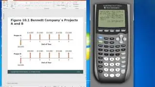 Capital Budgeting techniques in TI 84 or TI 89