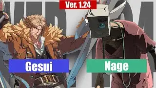 [Guilty Gear Strive]GGST Replay Gesui(Leo | レオ) vs Nage(Faust | ファウスト)