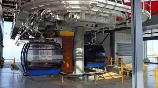 Fethiye Babadağ &Ouml;l&uuml;deniz teleferik.Dağdan g&ouml;r&uuml;nen manzara.