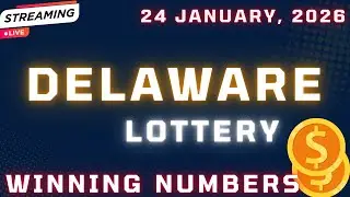 Delaware Day Lottery Results For - 24 Jan, 2026 - Play 3 - Play 4 - Powerball Drawing -Mega Millions