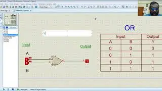 Part - 2: Proteus Simulation of Basic gates (AND, NAND, OR and NOR)