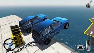 Chained Cars Against Ramp 2019-Android and ios gameplay