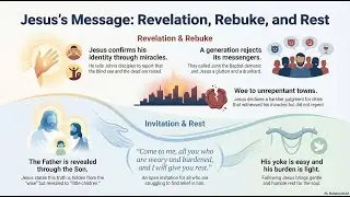 Matthew 11. The Testimony of the Kingdom and the Rest of Christ
