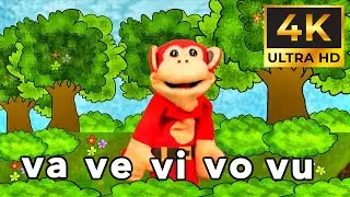 SÍLABAS VA VE VI VO VU ! EN 4K ! #monosilabo #videoseducativos #aprenderaleer #videosparaniños