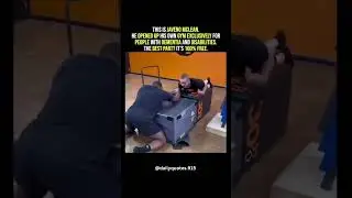 he opened gym for people with denentia and disability for free... #gym #disability #free #shorts