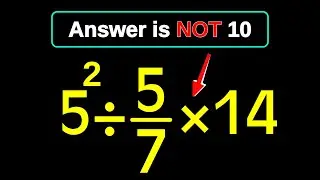 Accuracy Beats Speed — Try This Math Problem  || The Math Habit