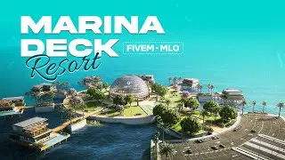 Marina Deck Resort &ndash; Over-Water Villas + Glass Dome Restobar | FiveM Luxury MLO